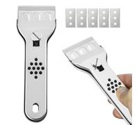 Brackage De Verre À Lame - Outil De Nettoyage De Plaques De Cuisson En Céramique, Couteau À Gratte-parole Multifonction | Débranchez Durs, Grattoir En Verre À Induction, Lame De Nettoyage En Verre De