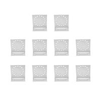 Bracket d'angle renforcé d'alliage en Aluminium 10pcs pour Les Accessoires de clôture électronique