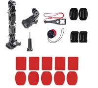 Bracket de Fixation du Menton du Casque Bracket de caméra de Sport pour Motocyclette pour GoPro Max2/hero13