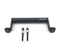 Bracket De Téléphone Support De Navigation GPS pour Moto pour Yamaha YZF-R7 2021-2023 Caméra pour Tachygraphe, Barre Transversale(Noir 1)