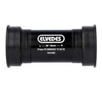 Elvedes Press Fit Bb86/92 41mm Bottom Bracket Cups Argenté 86/92 mm / 30 mm Black