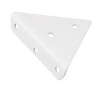 brackets, Supports muraux triangulaires for étagère, fixation invisible en acier. ,for Wood(White 280mm)