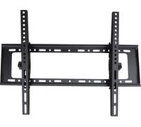 Brackify Support mural fixe pour écrans de 50"-110", support inclinable et cantilever, supporte 90 kg, VESA 400 x 400 à 700 x 500, métal, noir, ultra résistant pour téléviseurs LCD LED