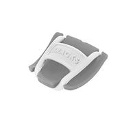 Bracks Pince à Lacets de Chaussure, Clip de Sécurité Innovant pour Tout Type de Chaussure, Facile et Efficace, 1 Paire, gris-blanc