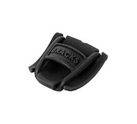 Bracks Pince à Lacets de Chaussure, Clip de Sécurité Innovant pour Tout Type de Chaussure, Facile et Efficace, 1 Paire, noir-noir
