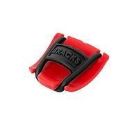 Bracks Pince à Lacets de Chaussure, Clip de Sécurité Innovant pour Tout Type de Chaussure, Facile et Efficace, 1 Paire, rouge-noir