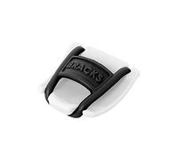 Bracks Pince à Lacets de Chaussure, Clip de Sécurité Innovant pour Tout Type de Chaussure, Facile et Efficace, 1 Paire, White-Black