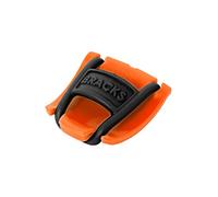 Bracks Pince à Lacets de Chaussure, Clip de Sécurité Innovant pour Tout Type de Chaussure, Facile et Efficace, 1 Paire, orange-noir