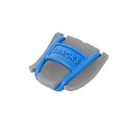 Bracks Pince à Lacets de Chaussure, Clip de Sécurité Innovant pour Tout Type de Chaussure, Facile et Efficace, 1 Paire, gris-bleu