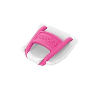 Bracks Pince à Lacets de Chaussure, Clip de Sécurité Innovant pour Tout Type de Chaussure, Facile et Efficace, 1 Paire, blanc-rose