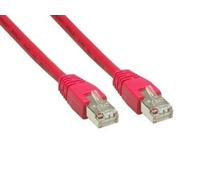 Brackton Câble patch Cat.6 0.25m SF/UTP 250MHz HF rouge