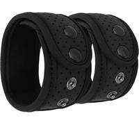 Braclet Sportif De Cheville Réglable Pour Fitbit Inspire/Inspire Hr, [Lot De 2] Résistant À L'Eau À Sueur, Accessoir Tracker D'Activité Fitness Pour Fitbit Charge 2/Alta/Alta Hr - Noir