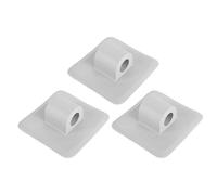 Braction Moteur Bateau Blackle PVC Support de moteur fixe Support de corde Yacht Accessoire 3PCS Support de moteur hors-bord durable de qualité supérieure pour usage marin (Gris)