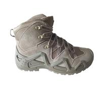 BRAD Distribution Rangers Militaires Homme - Chaussures de randonnée en Cuir Suédé Beige & Toile Imperméable Respirante, Semelle PU & Caoutchouc Antidérapante, Confort Ergonomique - EU 42