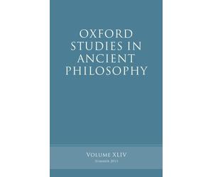 Brad Inwood Oxford Studies in Ancient Philosophy, Volume 44 (Poche)
