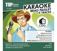 Brad Paisley Top Tunes Karaoke TT-231
