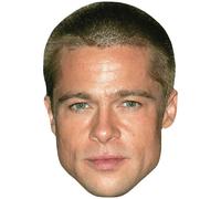 Brad Pitt (Short Hair) Big Head. Masque plus grand que nature.