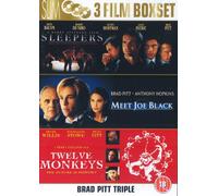 Brad Pitt Triple - Meet Joe Black/Sleepers/Twelve Monkeys [Import anglais]