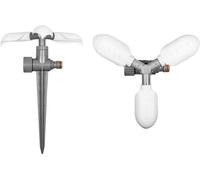 BRADAS Arroseur rotatif à 3 bras, dent WHITE LINE BR-WL-3325