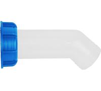 BRADAS Bec pour conteneur d'eau IBC, écrou fileté S60x6 BR-IBCSPOUT2