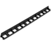 BRADAS Bordure universelle, bordure invisible 1m 78mm, noir RIM-BORD BR-OBRB78