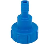BRADAS Capuchon, réduction pour conteneur d'eau IBC, filetage femelle S60x6, sortie de tuyau 3/4" BR-IBCS60F-H034