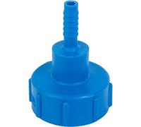 BRADAS Capuchon, réduction pour conteneur d'eau IBC, filetage intérieur S60x6, sortie de tuyau 1/2" BR-IBCS60F-H012