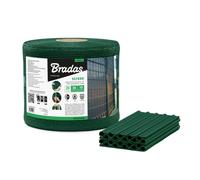 BRADAS Clôture, toile de balcon 19cmx36m, vert BR-TOB2001936GR