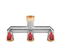 Bradas - Distributeur 3 Voies, 3/4' Gz, Laiton