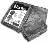 BRADAS Feuille de couverture grise 4x5m, 200g BR-PLG2004_5