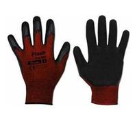 Bradas Gants de travail Flash Grip RED, noir/rouge, XL G