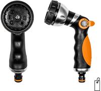 BRADAS Pulvérisateur de jardin avec tuyau - 8 fonctions, tête métallique BLACK LINE BR-ECO-2038