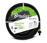 Bradas Tuyau d'arrosage poreux de 25 m avec raccords