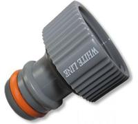 BRADAS WHITE LINE connecteur de robinet avec filetage femelle 3/4" POWER JET BR-WL-2191