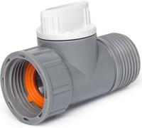BRADAS WHITE LINE raccord de robinet avec filetage mâle 3/4" et valve BR-WL-2232