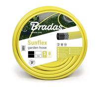 Bradas wms3/430 Tuyau d'arrosage 30 m, 3/4 "Sunflex, Jaune, 40 x 40 x 25 cm | La conception en PVC multicouche offre souplesse et résistance pour arroser facilement massifs, potager et pelouse.