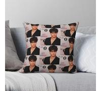 Bradley Simpson The Vamps Taie d'oreiller Polyester Lin Velours Motif Fermeture Éclair Décor Taie d'oreiller Canapé Housse de coussin