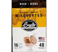 Bradley Smoker Bière Saveur Bisquette (Lot de 48)