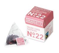 Bradley's - Thé Citron et Framboise Pyramidale No.22 Bio Lot de 30 sachets