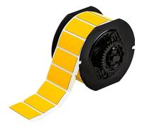 Brady 118029 2,5 cm de largeur x 5,1 cm de hauteur, polyester B-593, étiquette de panneau surélevée jaune BBP31, 340 par rouleau