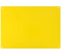 Brady 42952 Hauteur 25,4 cm, largeur 35,6 cm, aluminium B-555, panneau vierge de couleur jaune