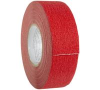 Brady 78198 60' Length, 2 Width, B-916 Grit-Coated Polyester Tape, Red Color Anti-Skid Tape Roll Mounted by Brady