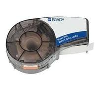 Brady B-593 Raised Profile Labels - Vinyle - mat - blanc sur bleu - Rouleau (1,27 cm x 6,4 m) 1 rouleau(x) étiquettes - pour Brady BMP21, BMP21-LAB, BMP21-PLUS; ID PAL; LABPAL G