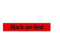 Brady BMP21-LAB/Plus M210 Label Imprimante Compatible Remplacement Rande(Black-on-Red)