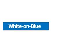 Brady BMP21-LAB/Plus M210 Label Imprimante Compatible Remplacement Rande(White-on-Blue)