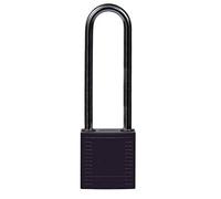 Brady Cadenas de Condamnation Compacts, 32mm x 114mm x 16mm, Noir, Lot de 6