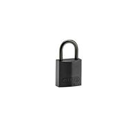 Brady Cadenas en Aluminium Compacts, 32mm x 64mm x 19mm, Noir, Lot de 6