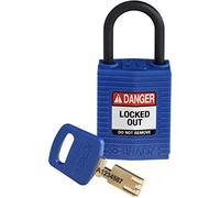 Brady (CPT-BLU-25PL-KD) Cadenas de condamnation SafeKey Compact Nylon avec anse en Nylon 25.00 mm Bleu KD ifférente 1 Pièce(s)