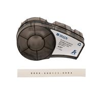 Brady M21-250-C-342 étiquette à imprimer Noir, Blanc - Étiquettes à imprimer (Noir, Blanc, Polyoléfine, Transfert thermique, Mat, Rectangle, BMP21 PLUS)