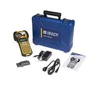 Brady M210 Étiqueteuse Portable - Machine à Étiquettes - Imprimante d'Étiquette Industrielle - Mallette, Batterie, Cordon d'alimentation EU et 1 Cartouche d'Étiquettes Inclus - remplace BMP21-PLUS